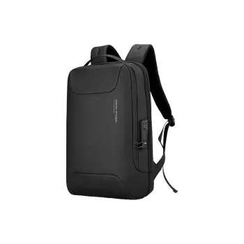 MARK RYDEN Oxford Casual Backpack Laptop Bag Men's Elegant Black