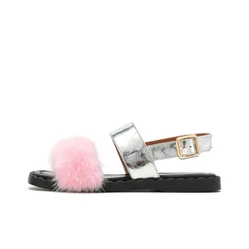 Beau Today Roman Sandals Women's Silver