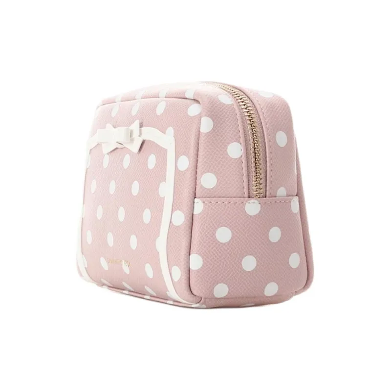SAMANTHA THAVASA Synthetic Leather Clutch Women's Pink-2