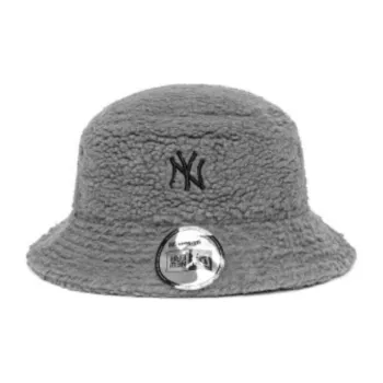 New Era Polyester Bucket Hats Unisex Gray