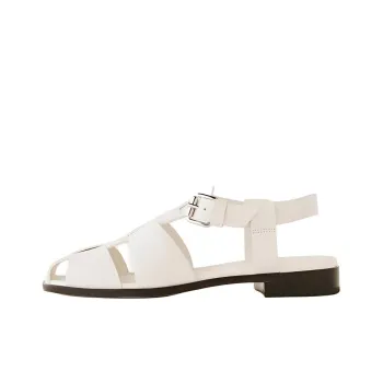 REFORMATION Freya Roman Sandals Women's White