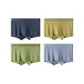 4 Pack (Dark Blue+Mango Yellow+Fruit Green+Gray Blue)