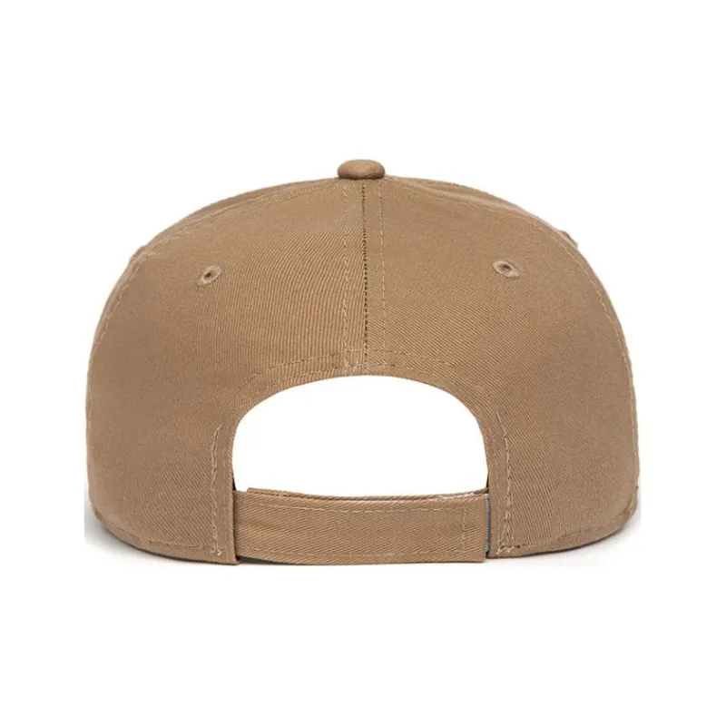 New Era Cotton Polyester Baseball Caps Unisex Brown-3