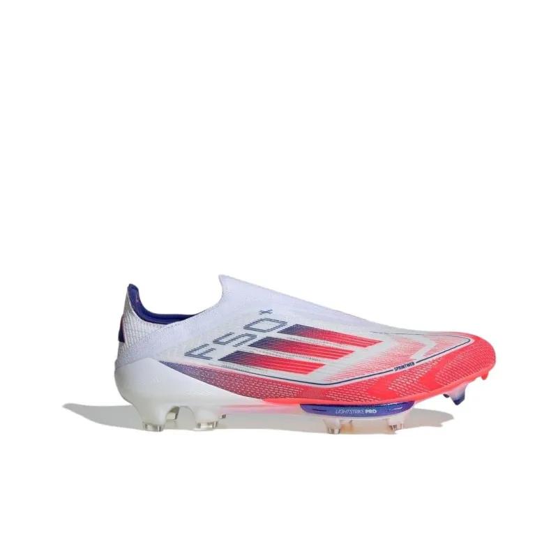 Adidas F50+ Elite Laceless Fg Cloud White Solar Red-1