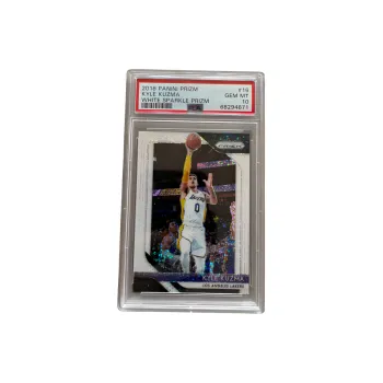 PANINI Kuzma 2018 19 Prizm White Holographic Card PSA10 Perfect Condition POP2 Star Card Graded Cards 1 Pc