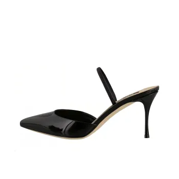 SERGIO ROSSI Godiva Leather 75mm Heel Pumps