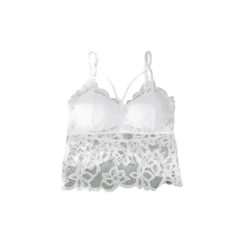Flowers In Water Camisole Women's White
