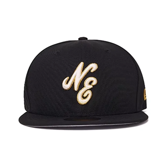 New Era Polyester Baseball Caps Unisex Black-1