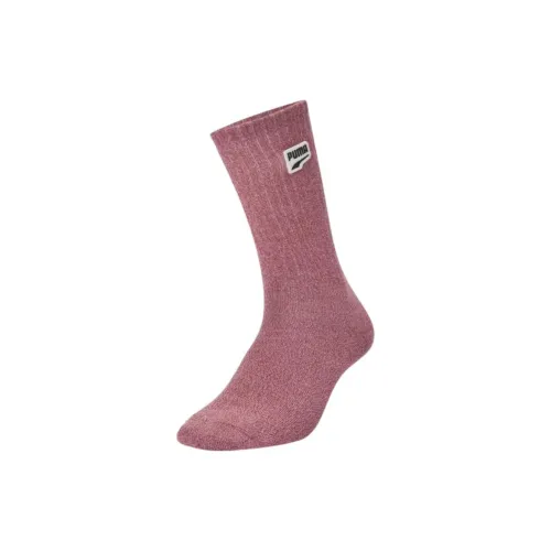 PUMA Mid-Calf Socks Unisex 1 Pack Peach