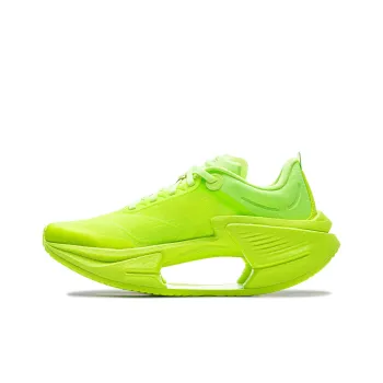 LiNing Shadow 3 ESSENTIAL Cushioning Support Rebound Low Top Running Shoes Women's Neon Green