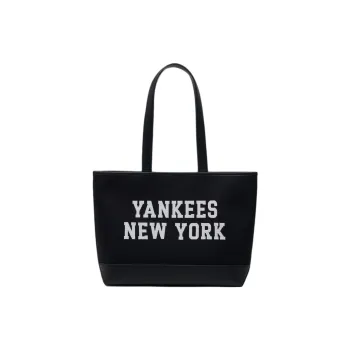 MLB New York Yankees Tote Laptop Bag Travel Bag One Shoulder Portable Students Back To School Regular Unisex Black