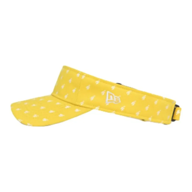 New Era Polyester Sun Protection Hats Unisex Yellow-1