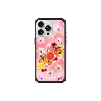 WILDFLOWER Silicone Material Fruit Salad Phone Cases IPhone 15/14/13/Pro/Ma Girlish