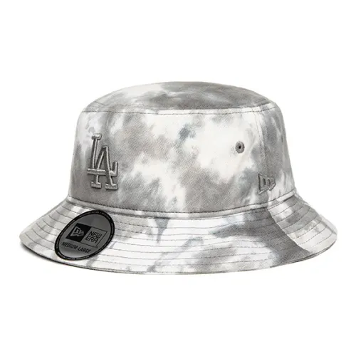 New Era Cotton, Polyester Bucket Hats Unisex Gray
