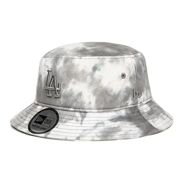 New Era Cotton, Polyester Bucket Hats Unisex Gray-0