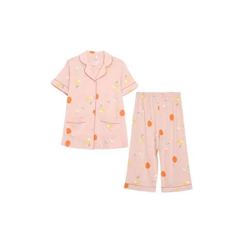 Red beans at home Women's Pajama Sets