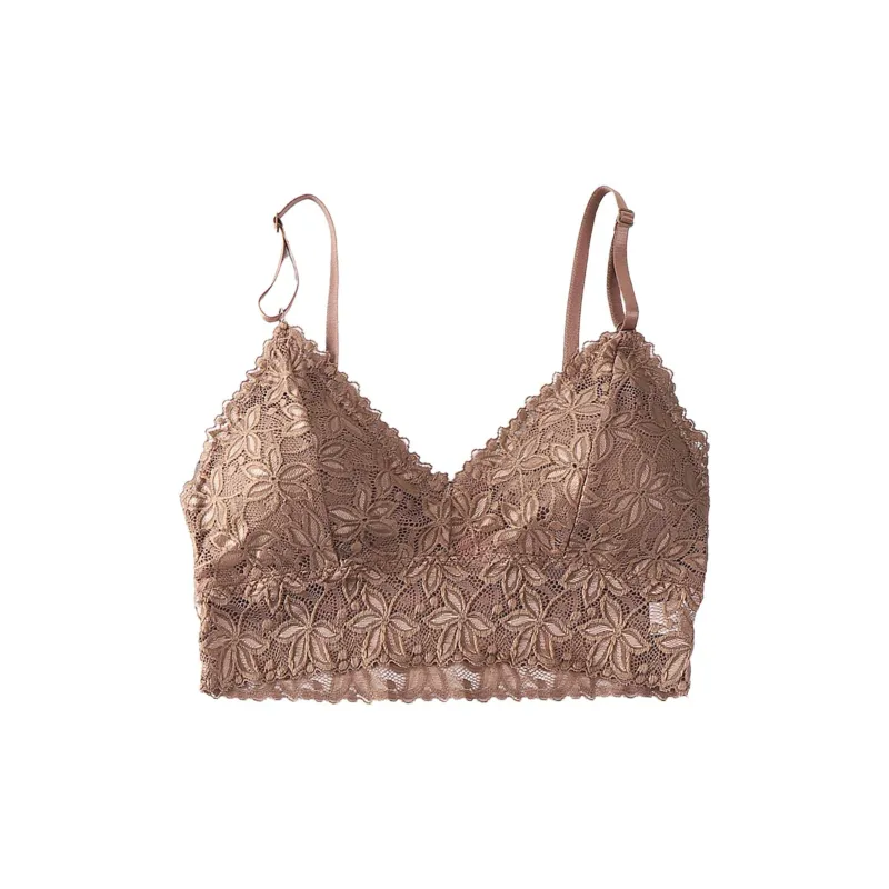 Flowers in water Women's Bras-0