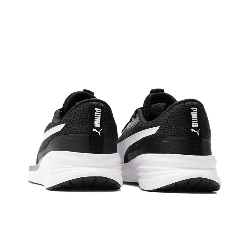 PUMA Cushioning Wear Resistant Low Top Casual Running Shoes Unisex Black-3