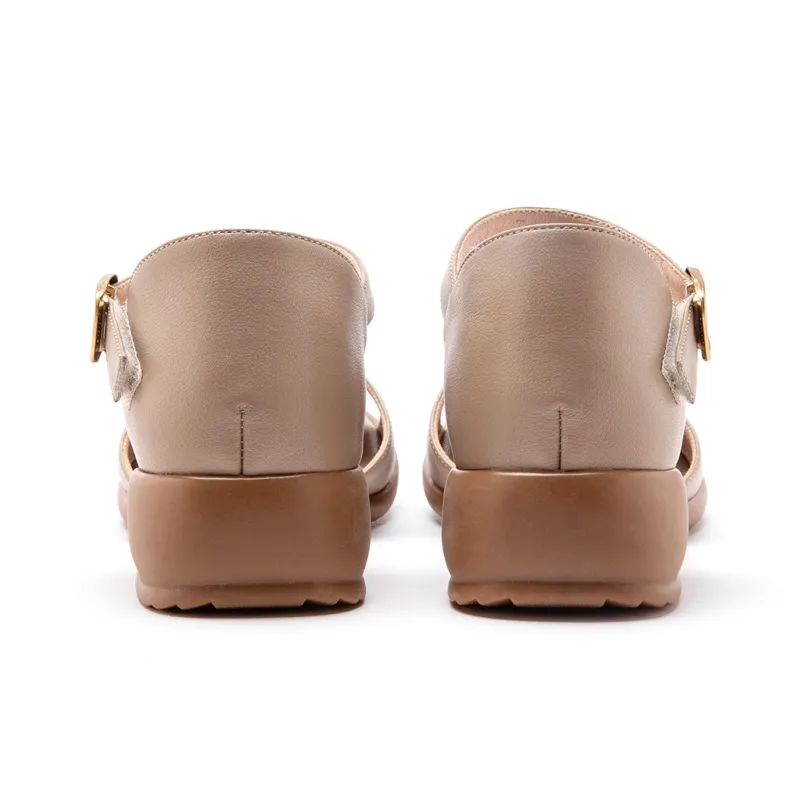 Conley Bird Rubber Sole Abrasion Resistant Slip Resistant Wrap toe Slippers Women's-28