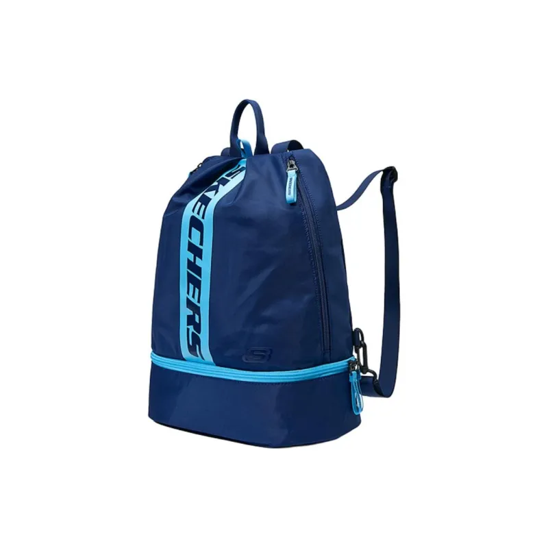 Skechers Fabric Backpack Regular Men's Blue Deep Sea-1