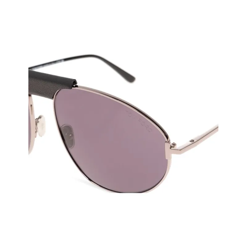 TOM FORD Eyewear Ken Pilot Frame Sunglasses-2