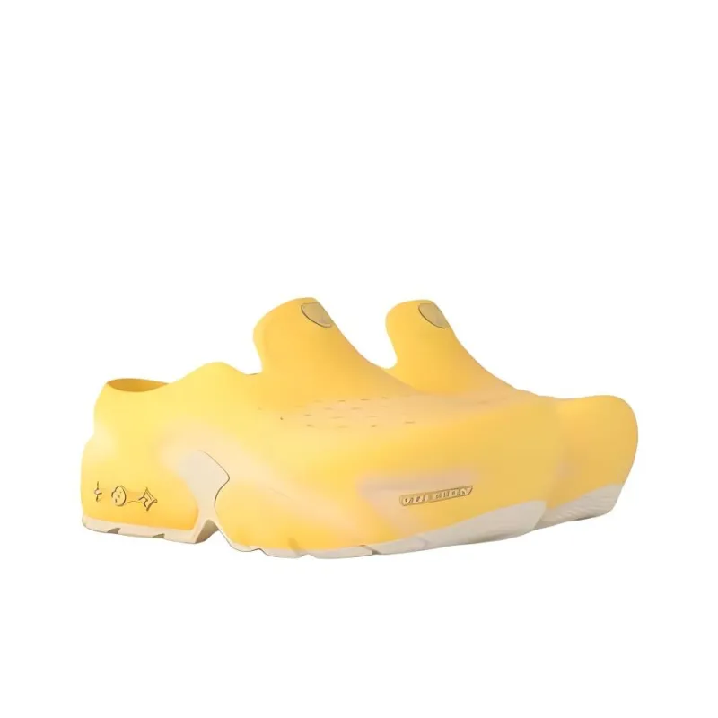 LOUIS VUITTON Shark Clogs Men's Yellow-3