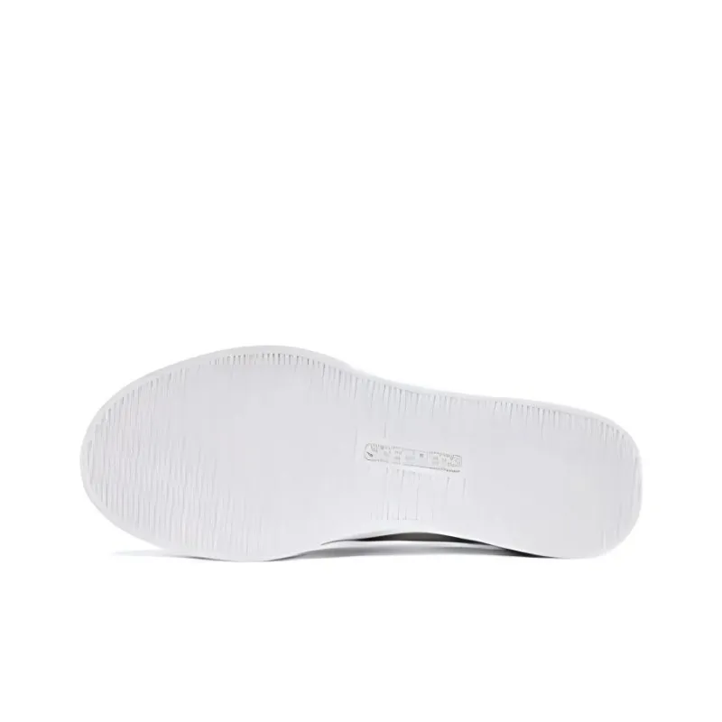 Skechers Court Classics Cushioning Breathable Support Low Top Skateboard Shoes Women's White Pink-3