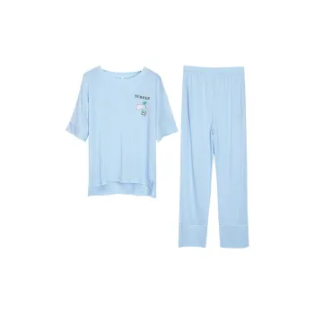 Red Beans At Home Pajama Set Women's