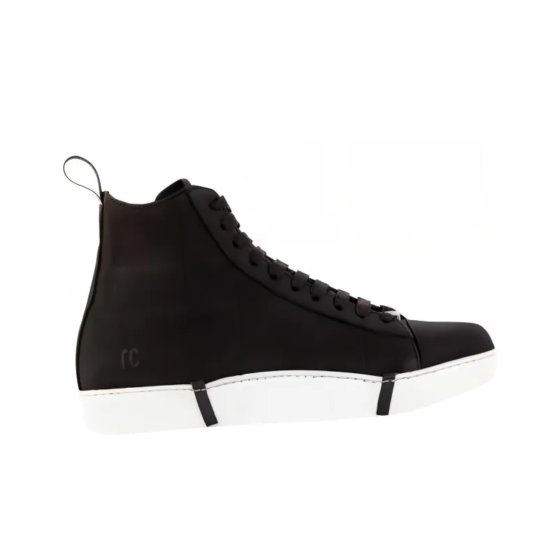 Roberto Cavalli High-Top Skateboard Shoes Women's Black-1