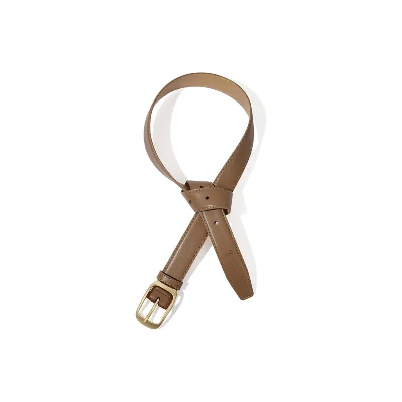 TUCANO Decorative Versatile Korean Style Belt Simple Individual Pin Buckle Slim Fit Leather Belts Women's-2