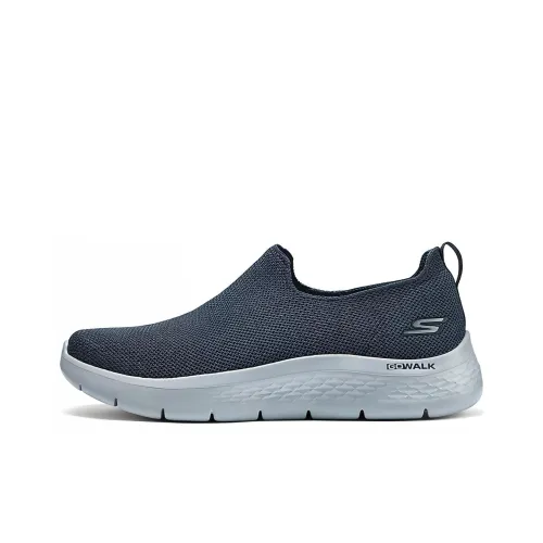 Skechers Cushioning Wear-Resistant Low-Top Casual Shoes Men's Navy