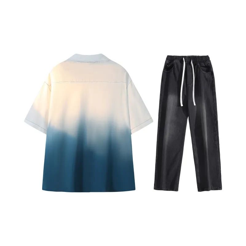 A.X.S.K Shirt Matching Set Unisex-8
