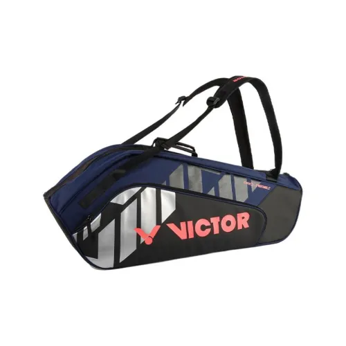 Victor Backpacks Navy Blue With Black Accents