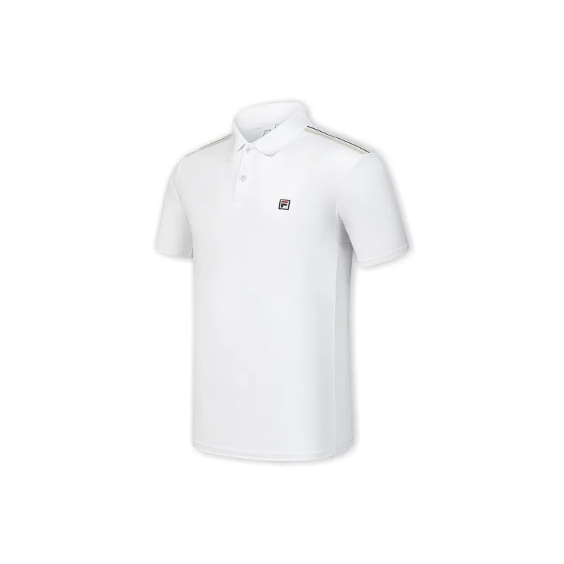 FILA Polo Shirts Men Bright White-1