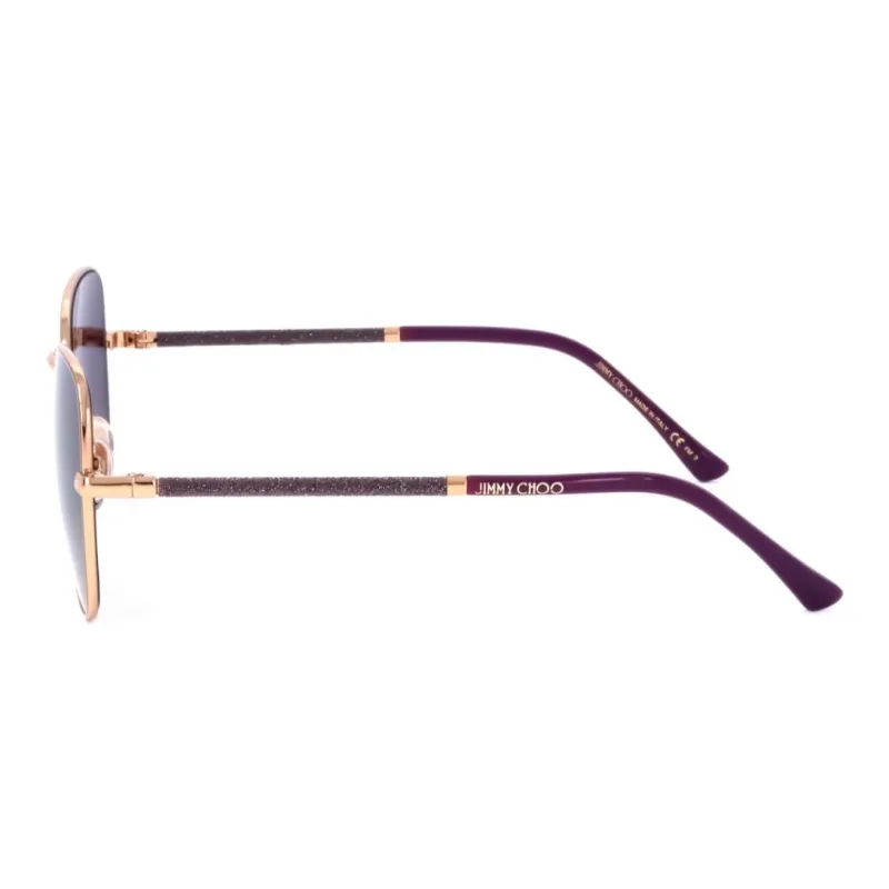 Jimmy Choo Aviator Frame Sunglasses-2