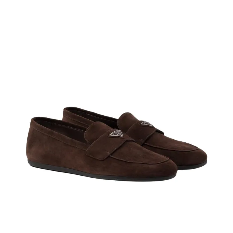 PRADA Loafers Men Brown-2