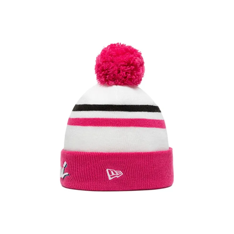 New Era Acrylic Beanies Unisex White-1