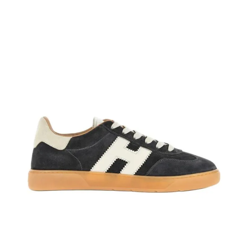 HOGAN H647 Logo Patch Low Top Sneakers-1