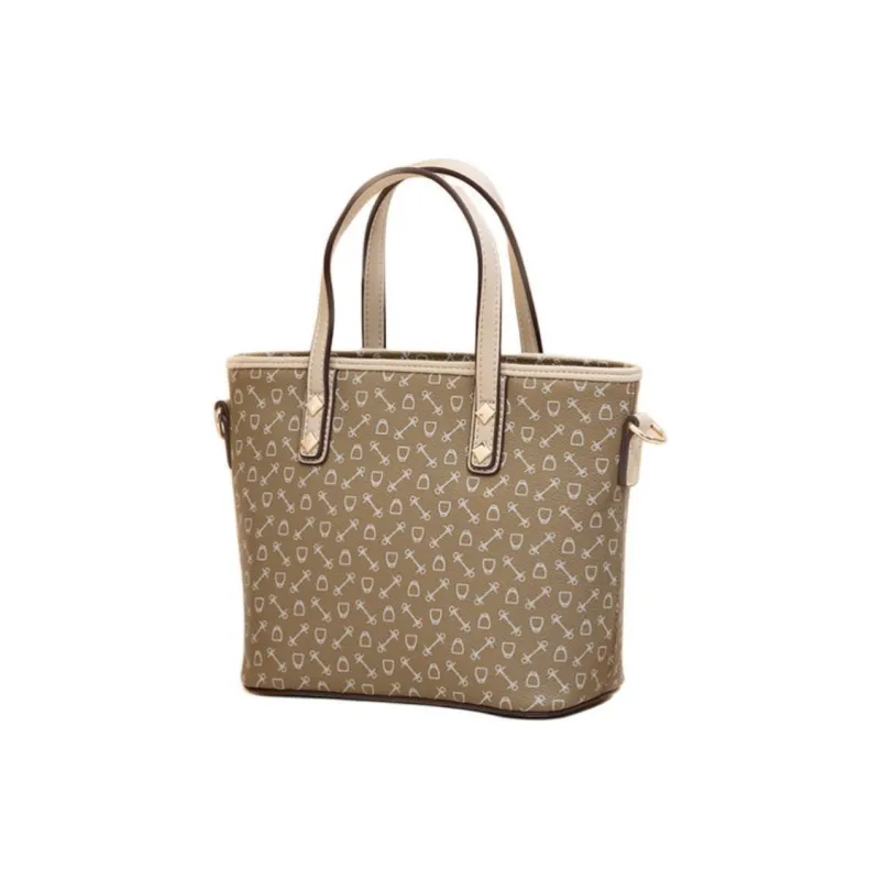 Why Artificial Leather Shoulder Bag Crossbody Bag Handbag Medium Size Women's Coffee/Milk Tea Brown-8