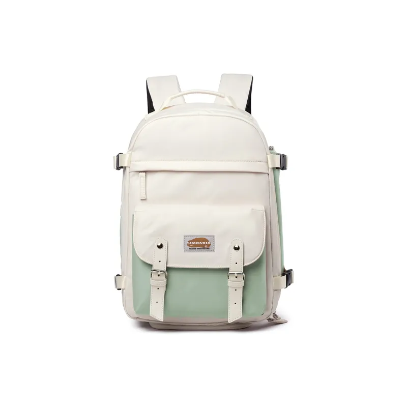 MOYYI Oxford Backpack Laptop Bag Unisex Milk Tea-6