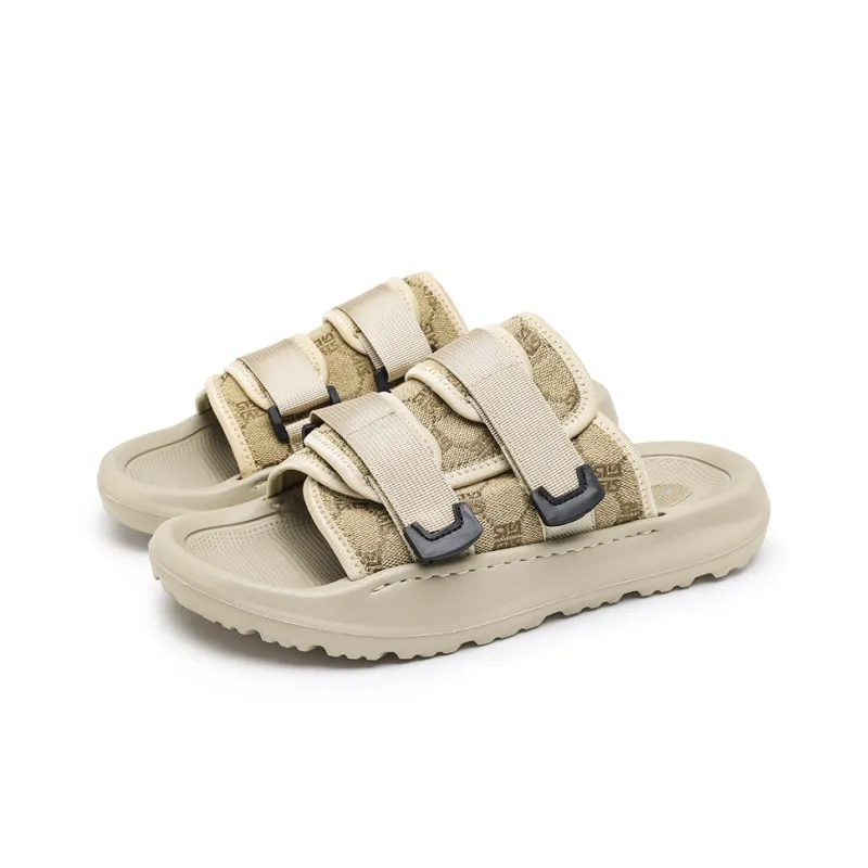X-ZONE Stitching Slip-Resistant Abrasion-Resistant Slide Slippers Men's-4