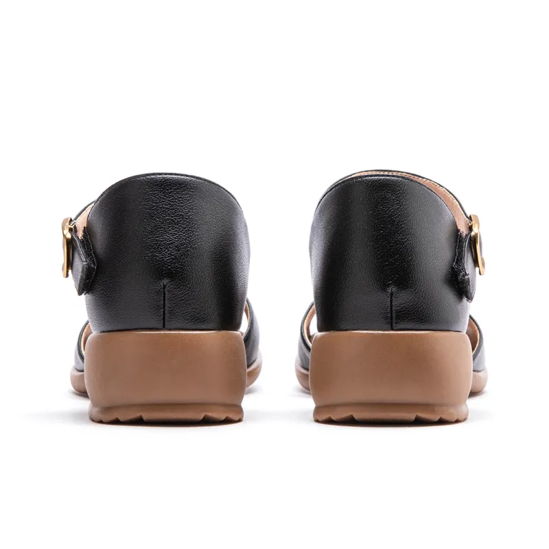 Conley Bird Rubber Sole Abrasion Resistant Slip Resistant Wrap toe Slippers Women's-16