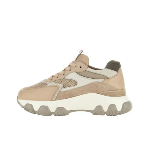 HOGAN Hyperactive Lifestyle Shoes Women's Low-Top Light Brown