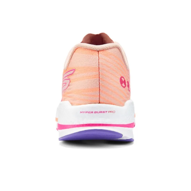 Skechers Go Run Razor 4 Cushioning Support Low Top Casual Running Shoes Women's Pink White-4