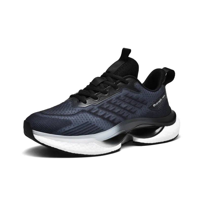 Devanro Cushioning Lightweight Reflective Low Top Running Shoes Men's-13