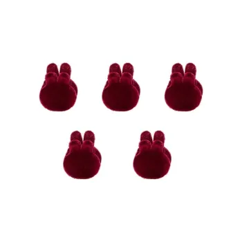HANYUDIE Plush Hair Clips Women's