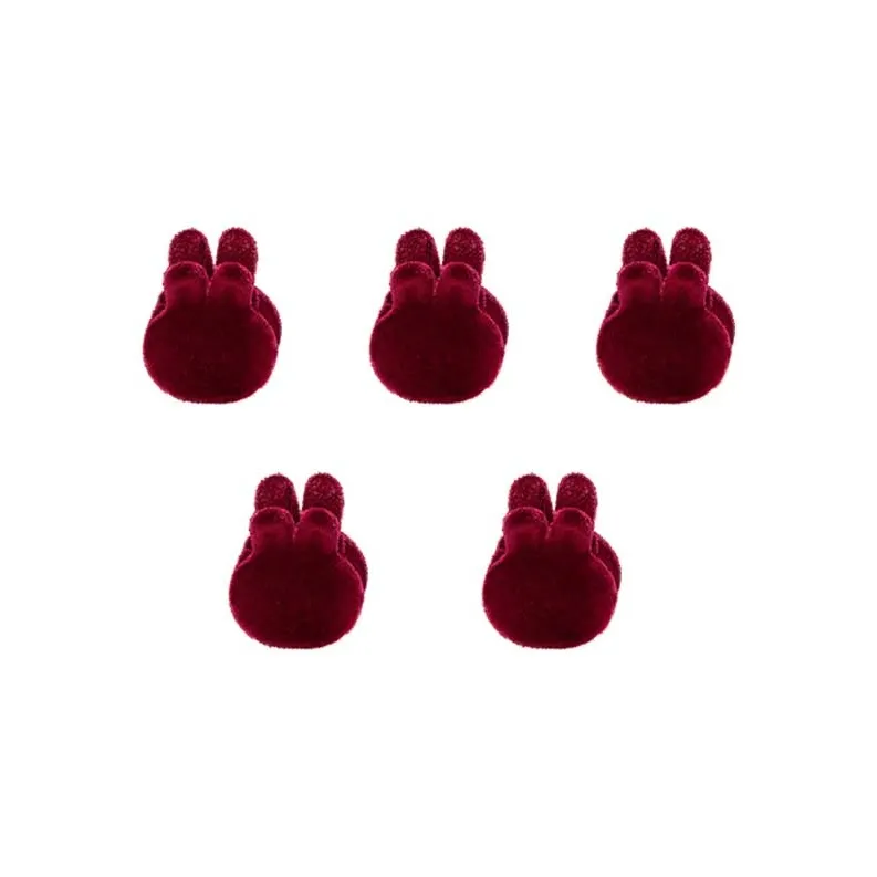 HANYUDIE Plush Hair Clips Women's-0