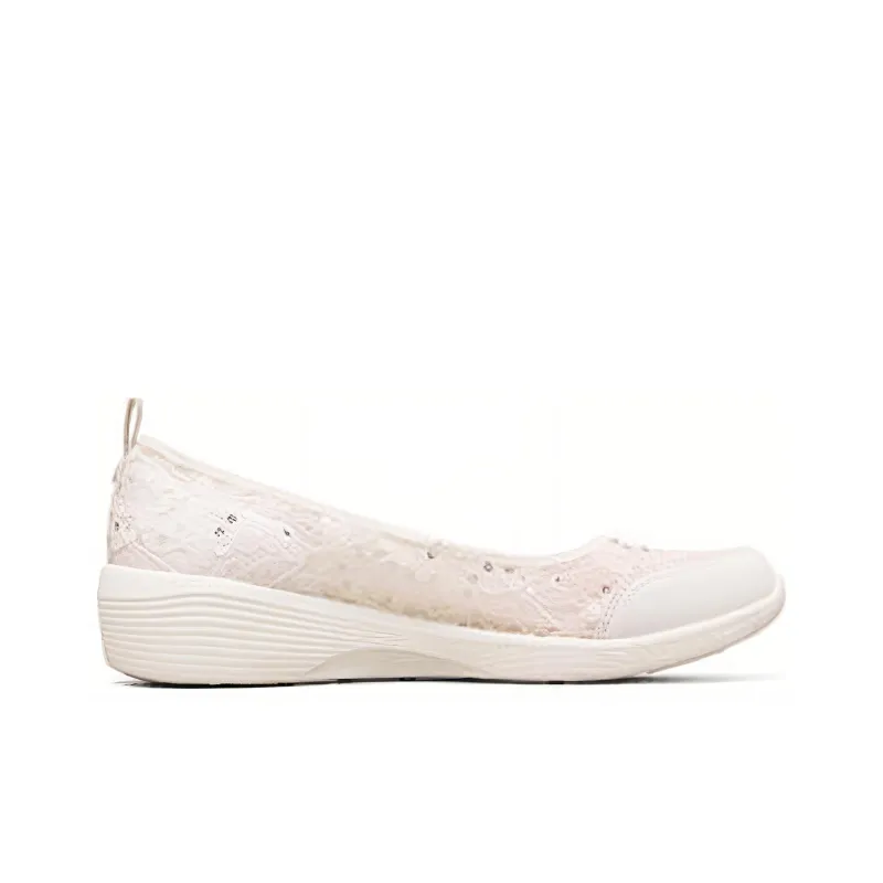 Skechers Arya Anti Slip Wear Resistant Low Top Casual Shoes Women's White-1