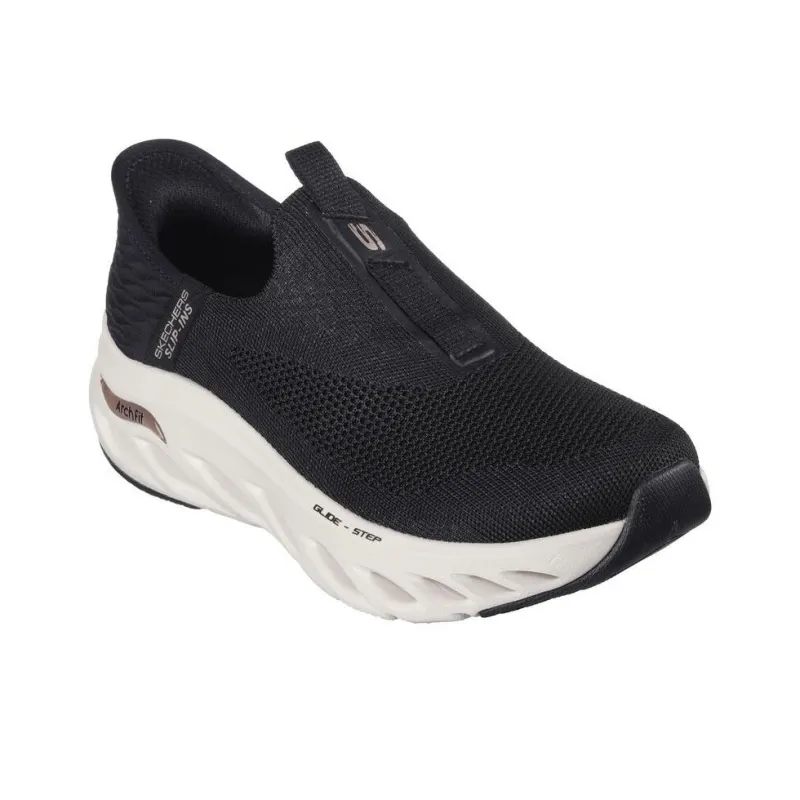 Skechers ARCH FIT GLIDE-STEP TRAIL Anti-Slip And Wear-Resistant Breathable Low-Top Casual Shoes Women's Black-2