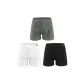 3 Pack (Asphalt Gray+Pure White+Classic Black)